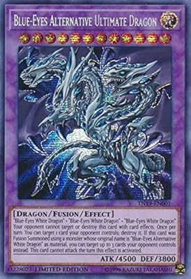 Blue eyes alternative ultimate dragon tn19-en001 manchurian secret rare édition