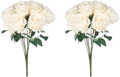Yatai pack de 2 fleurs artificielles pour la décoration plantes intérieure fleurs