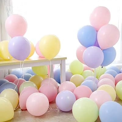 Brain giggles 10" ballons pastel de couleurs assorties ballons en latex arc-en-ciel