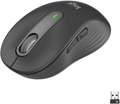 Souris professionnelle sans fil logitech signature m650 l pour grandes mains