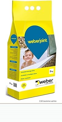 Carrelage à joints pré-mélangés royal apex de weber - multicolore (blanc jasmin)