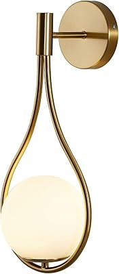 Lampe à suspension murale en laiton poli hua qiang wang, applique de chevet de salon. L'expérience e-commerce réinventée par Diaytar au Sénégal