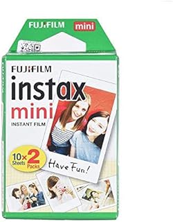 Fujifilm 16386016 film instax mini 8/7s, 2 x 10 feuilles, l'emballage peut varier