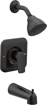 Moen t2813epbl rizon posi-temp baignoire et douche économiques sans valve noir