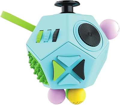 Jouet fidget cube à 12 faces ecv dodecagon pour soulager le stress