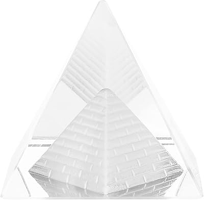 Pyramide de cristal de quartz yougov, pyramide de cristal quartz clair naturel