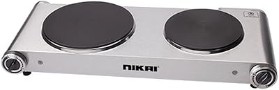 Four électrique double tête nikai nktoe5n2