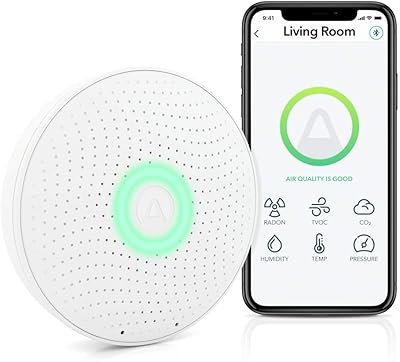 Moniteur de qualité de l'air et de radon earthings 2930 wave plus