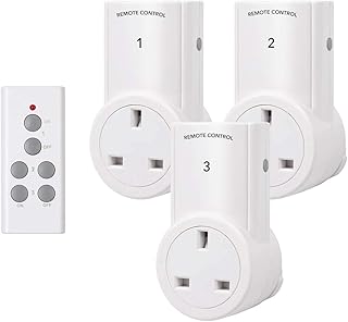 Prise de télécommande sans fil 10a-2300w prise d'interrupteur domestique programmable pour lumières multiprises