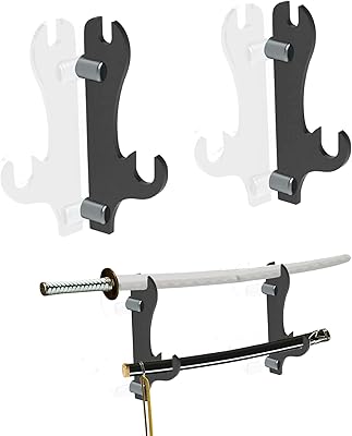 Présentoir mural pour sabre laser katana, support mural pour épée, supporte toutes