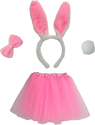 Costume de lapin de pâques at fun shop pour enfants avec serre-tête