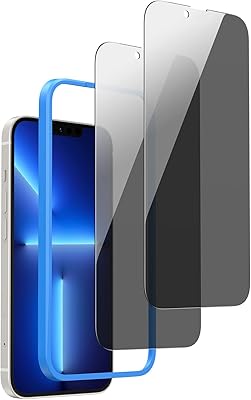 Protecteur d'écran de confidentialité ugreen pour iphone 13 pro/13/14, 6,1 pouces avec cadre
