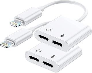 [certifié apple] lot de 2 adaptateurs pour casque double lightning pour iphone et répartiteur de charge, prend en charge tous les systèmes ios compatibles avec iphone 13/12/11/xs/xr/8/7/6. Commandez en toute confiance sur Diaytar, votre marketplace de confiance
