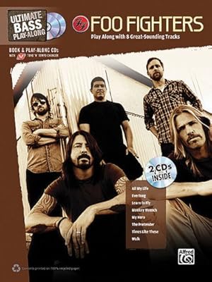 Ultimate bass play-along foo fighters : tablature de basse authentique, livre et 2