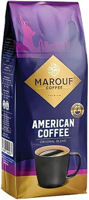 Café régional marouf american blend, café 100% arabica moulu - 250 grammes
