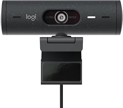 Webcam logitech brio 505 fhd avec correction automatique de la lumière