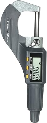 Zhangtian 0-25mm micromètre numérique électronique micromètre externe 0,001mm micromètre haute profondeur micro étrier