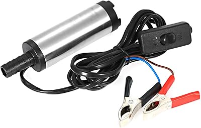 Pompe submersible dc 12v/24v pour pompage de diesel et d'eau 38 mm, pompe