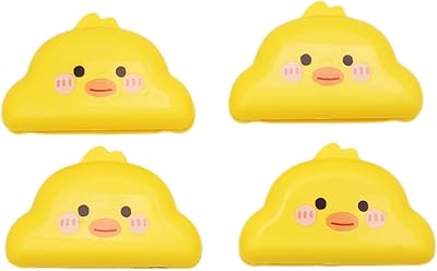 4 clips de câble en forme de canard pour cordon, organisateur de prise