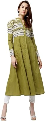 Anarkali kurta large pour femme | chemise prête à porter pour femme, chemisier