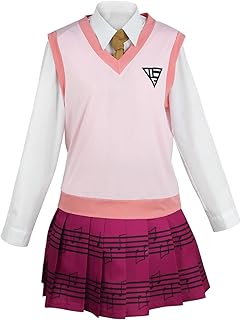 Anime super danganronpa v3 kaede akamatsu cosplay costume jk costume halloween carnaval fête