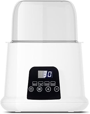 Chauffe-biberon, thermostat intelligent 4 en 1, chauffe-biberon double pour lait maternel ou préparation