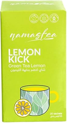 Thé vert citron 20 sachets de thé