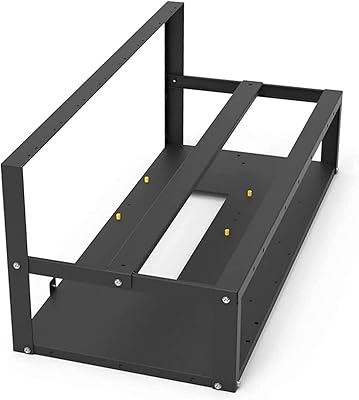 Bitcoinmerch.com - boîtier en aluminium talkback 8 / 6 gpu cadre ouvert empilable