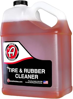Nettoyant pour pneus et caoutchouc adams (gallon) - élimine rapidement la décoloration
