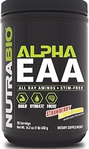 Nutrabio alpha ea (strawberry lemon bomb) - supplément de récupération, de concentration et d'hydratation toute la journée. Achetez malin avec Diaytar Sénégal, votre partenaire shopping 100% digital