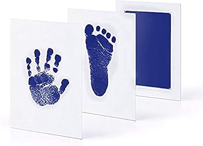 Tampon encreur clean touch pour empreintes de mains et de pieds de bébé