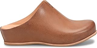 Sandales plates à enfiler en cuir cork-ez avec semelle intérieure rembourrée confortable
