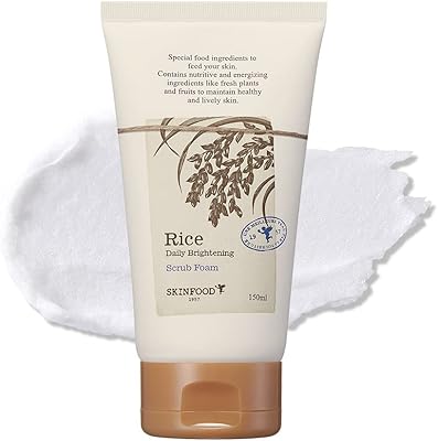 Mousse quotidienne de son de riz skinfood pour éclaircir la peau - 143