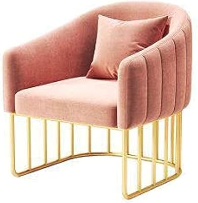 Chaises en velours jd, chaises de salle à manger d'appoint modernes, canapé simple