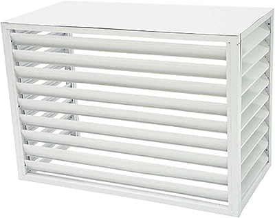Couverture de climatiseur de fenêtre extérieure housse de protection central en aluminium résistant