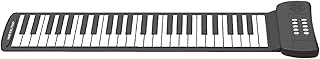 Piano électronique, 49 touches piano pliant avec haut-parleur intégré 16 tonalités 6 support