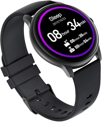 Montre à quartz résistante à l'eau et à l'oxygène sanguin emi lab ox-kw66-bk
