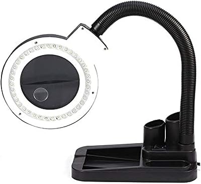 Lampe de table loupe d'entretien électronique, lampe de bureau led à économie d'énergie