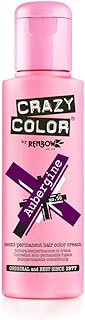 Crème de teinture capillaire semi-permanente rainbow crazy color aubergine n° 50 100 ml