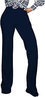 Pantalon de travail formel taille haute pour femmes, pantalon de travail long