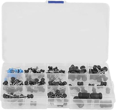 Assortiment de kits d'inductances à deux fils avec boîte 10uh 10mh d'inductances