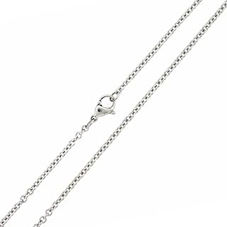 Chaîne de câble en acier inoxydable de 1,0 mm - (16"-30" disponible)