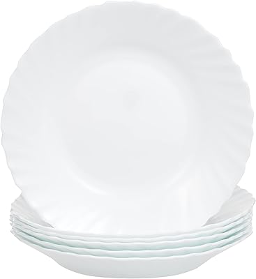 Ensemble de plats à soupe bormioli rocco prima 23 cm - 6 pièces