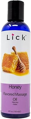 Huile de massage aromatisée au miel pour couples lotion comestible à la vitamine