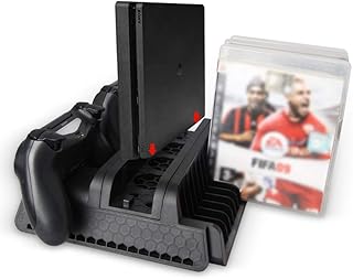 Station de charge multifonctionnelle avec support de refroidissement vertical et 12 disques