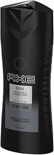 Nettoyant pour le corps axe pour hommes, noir, 400 ml, paquet de 6