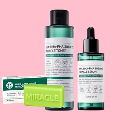 Ensemble de shampooing mia 30 day miracle toner triple bha et ensemble