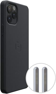 Coque de protection mag pack pour iphone 12/12 pro (6,1 pouces, noir)