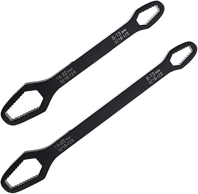 Seonfook 2 pièces 5 16-7 8 pouces jeu de clés torx réglables multifonctions