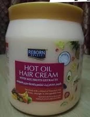 Crème capillaire à l'huile chaude
